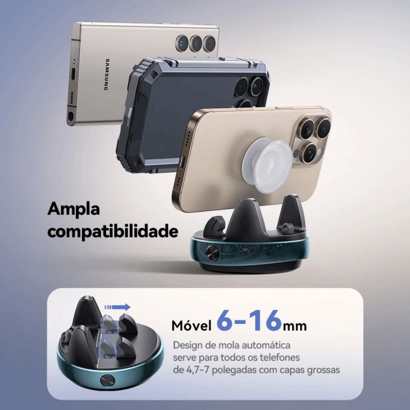 Suporte Universal para Celular (Rotação 360°)