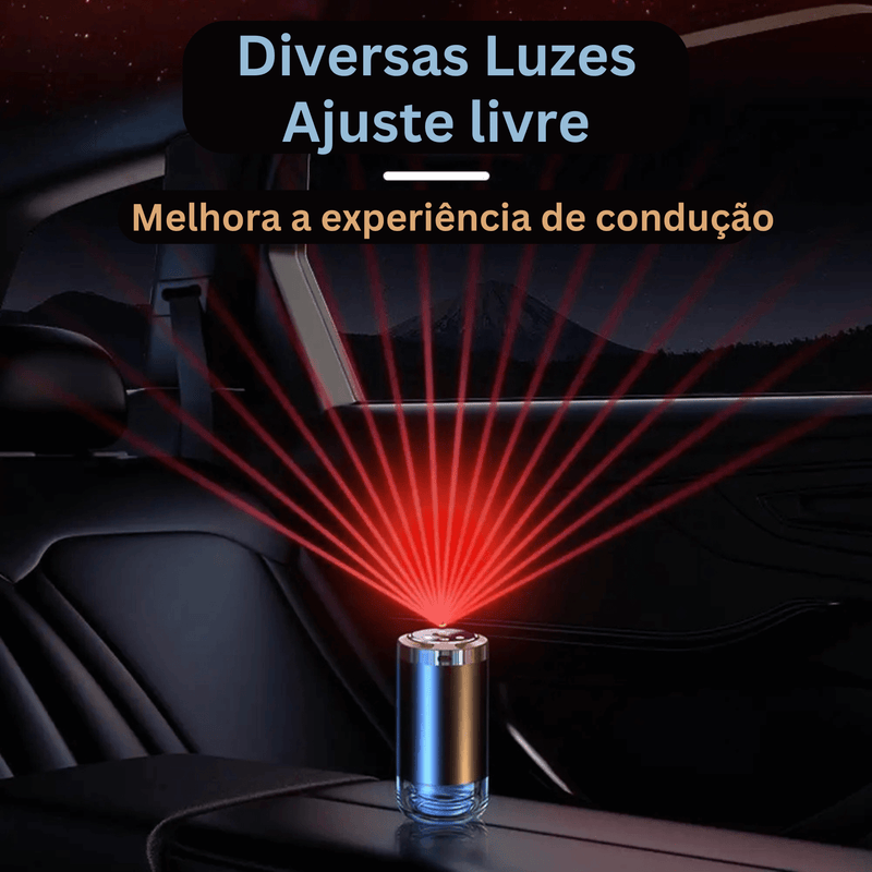 Difusor e Umidificador de Aroma para Carro com Display Digital