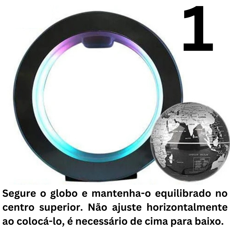 Globo de Levitação Magnética