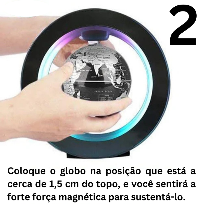 Globo de Levitação Magnética