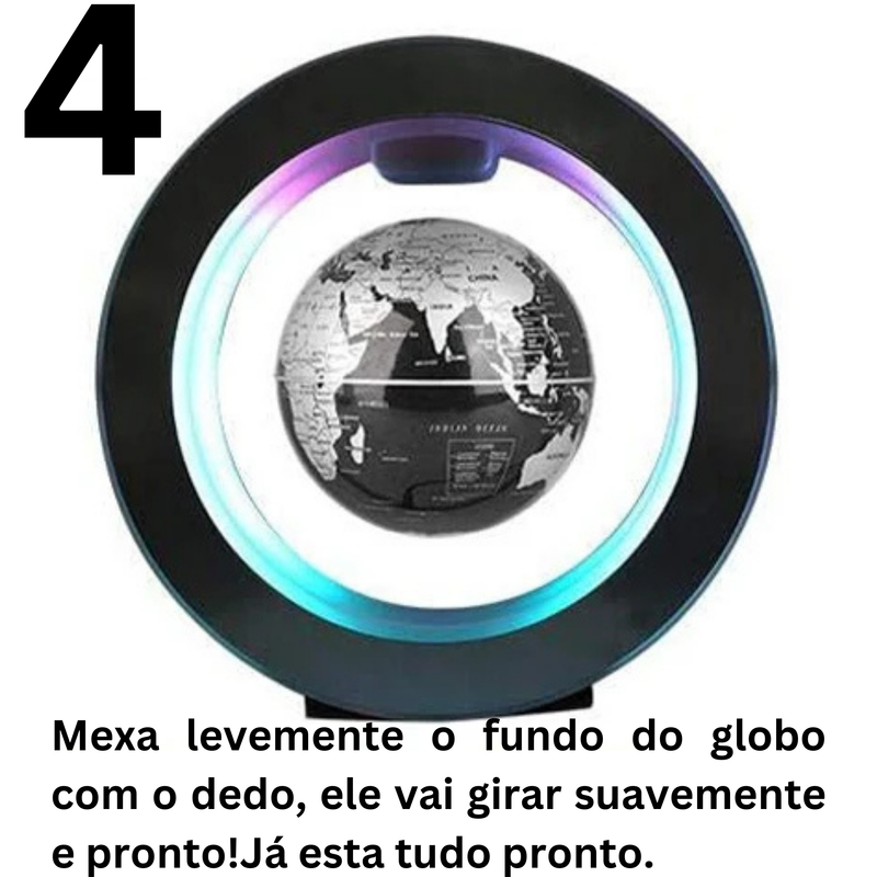 Globo de Levitação Magnética