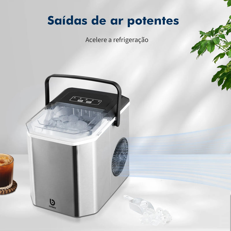 Máquina de Gelo Automática Portátil