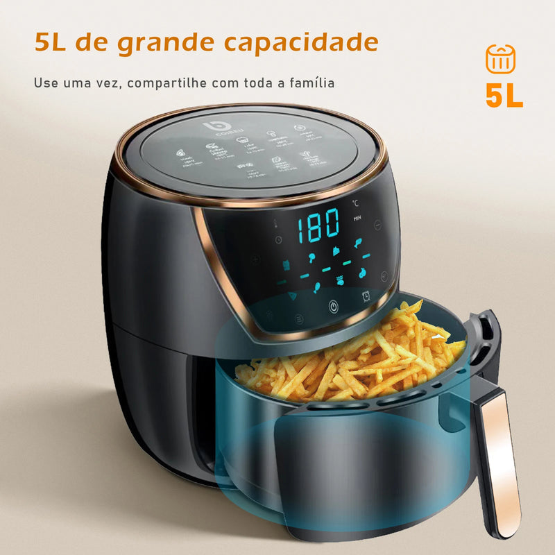 Air Fryer Multifuncional de Alta Capacidade