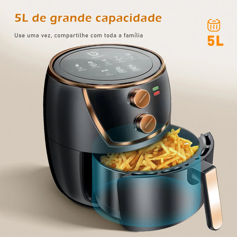 Air Fryer Multifuncional de Alta Capacidade