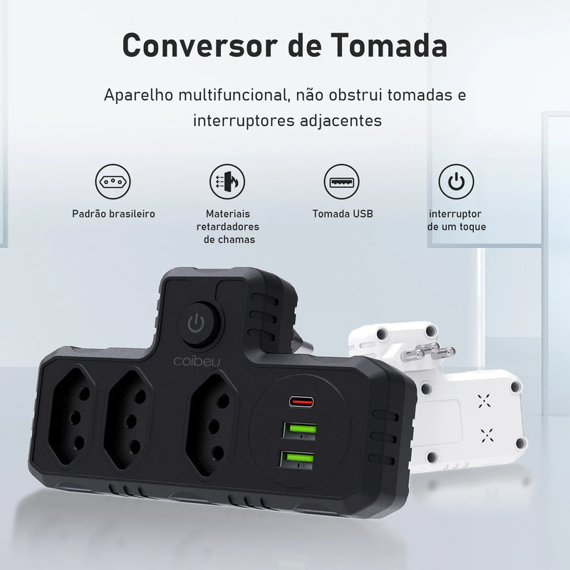 Adaptador Universal de Tomadas