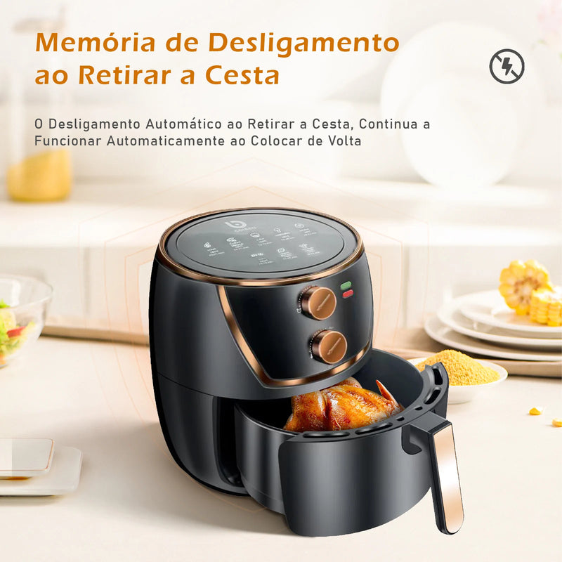 Air Fryer Multifuncional de Alta Capacidade