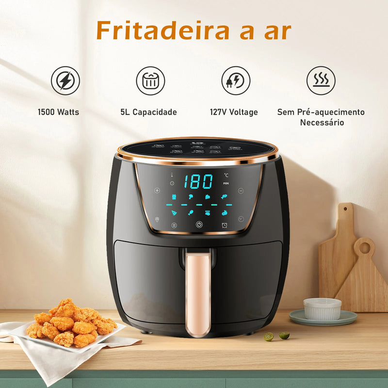 Air Fryer Multifuncional de Alta Capacidade