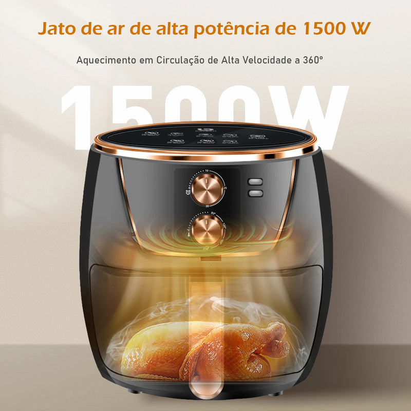 Air Fryer Multifuncional de Alta Capacidade