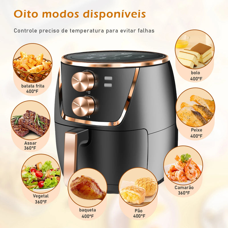 Air Fryer Multifuncional de Alta Capacidade