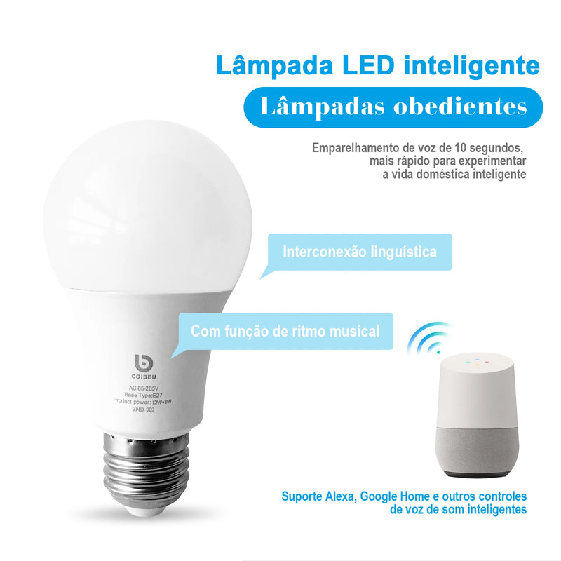 Lâmpada inteligente RGB