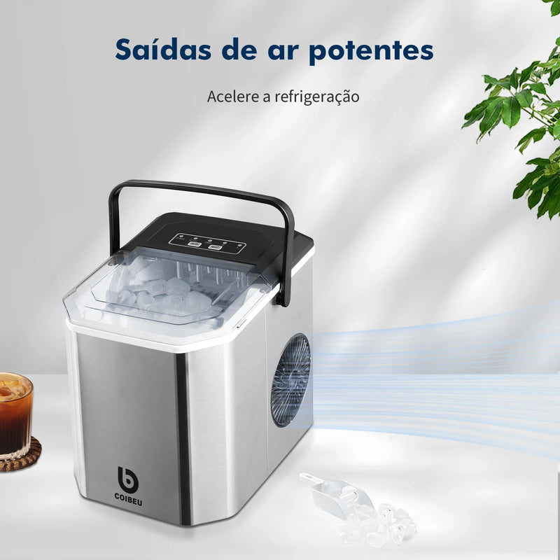 Máquina de Gelo Automática Portátil