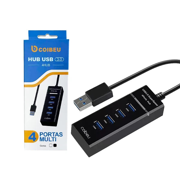 Hub USB 4 Portas